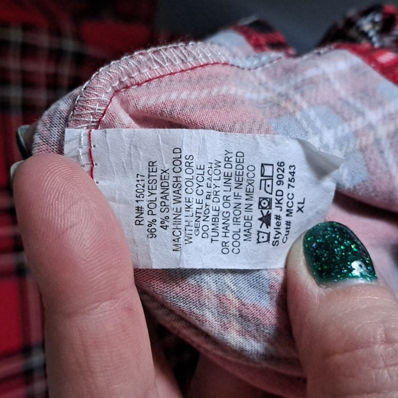 Vibe Babydoll Plaid Dress | Size XL - Picture 4 of 4